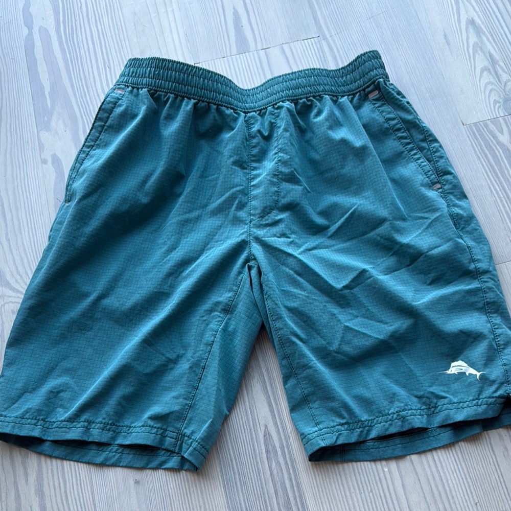 Tommy Bahama Teal Swim Shorts for Men